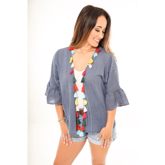 THML Tassel Kimono - Picture 2 of 5